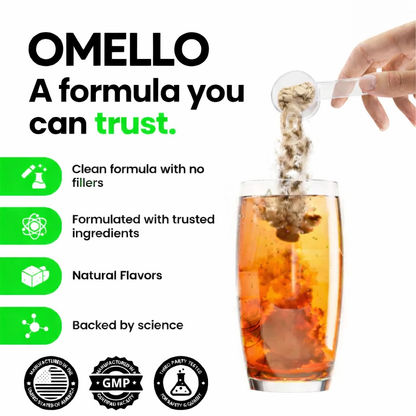 Omello® - Daily Bloat & Stress Powder