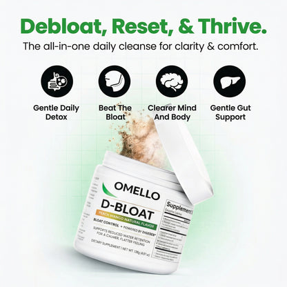 Omello® - Daily Bloat & Stress Powder